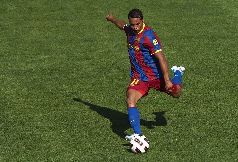 Jeffren as a Barcelona player