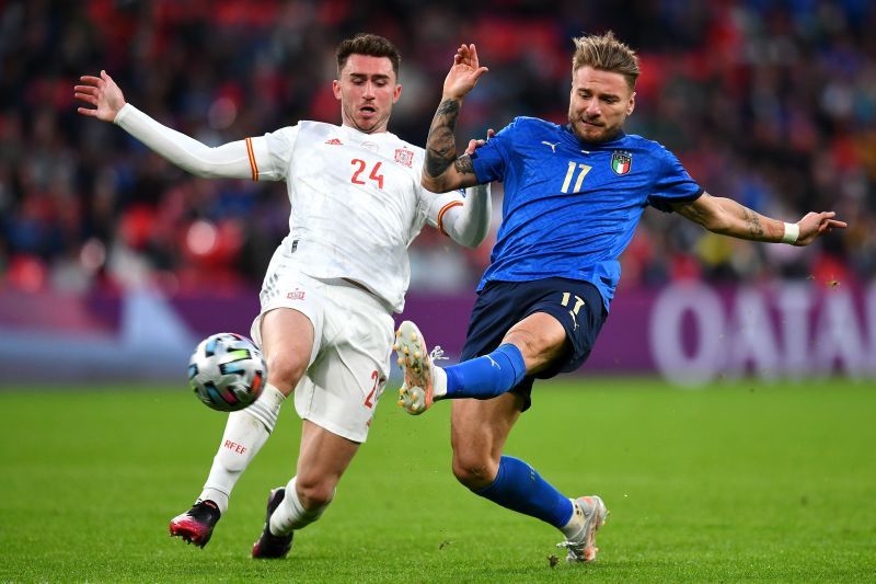 Immobile had a tough time leading the line for Italy and was hooked on the hour mark