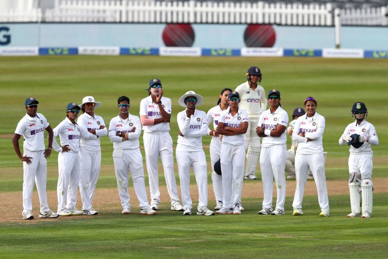 India Women&#039;s team - England Women v India Women - LV= Insurance Test Match