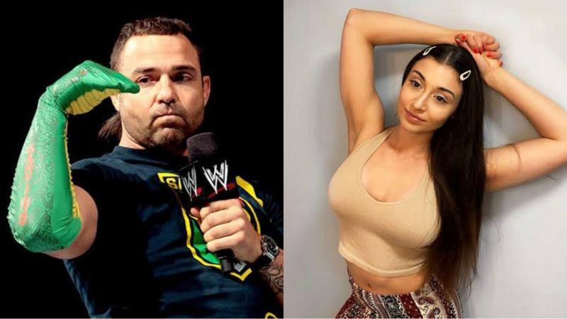 Santino Marella (left) and Bianca Carelli (right)