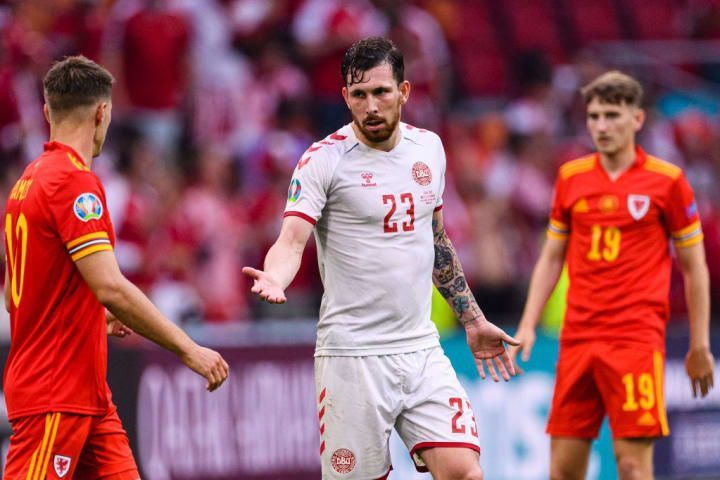 Hojbjerg was the only Danish player in UEFA&#039;s team of the tournament for Euro 2020