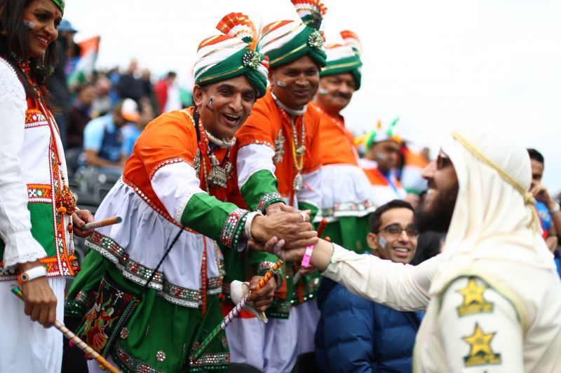 India v Pakistan clashes often produce quality moments between fans