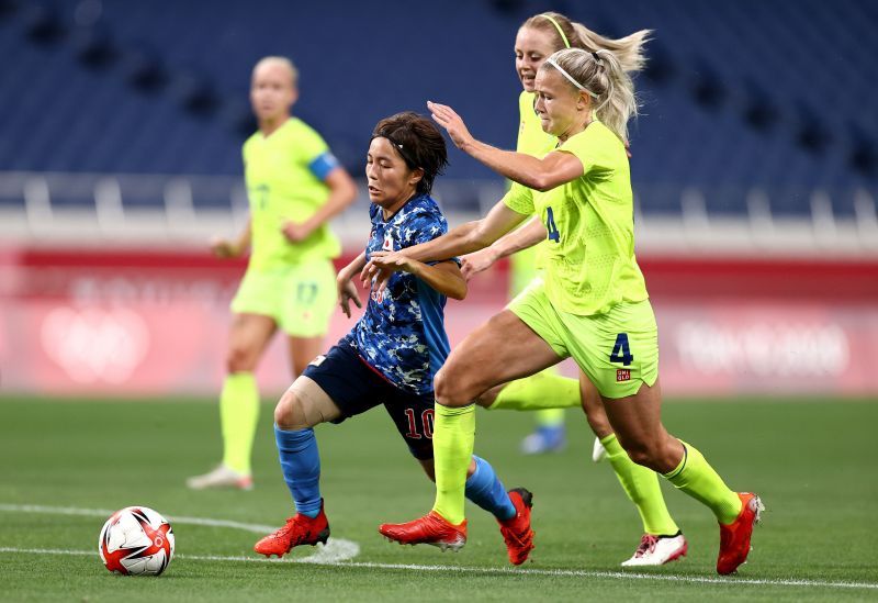 Sweden v Japan: Women&#039;s Football Quarterfinal - Olympics: Day 7