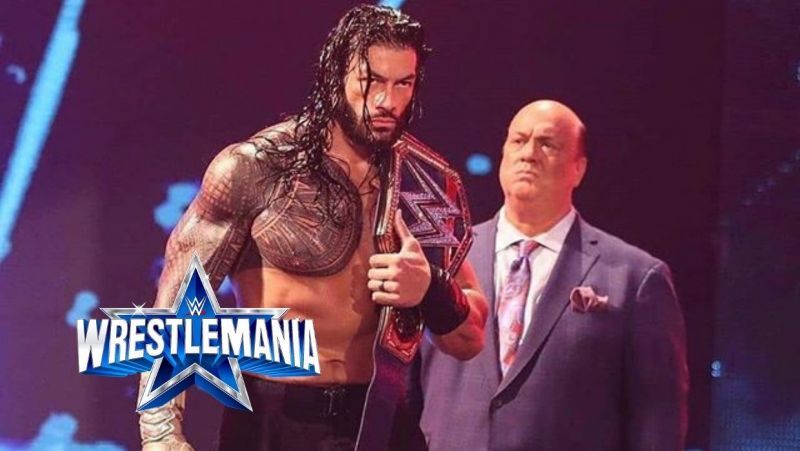 Roman Reigns with Paul Heyman