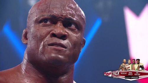 The Almighty Bobby Lashley didn't have the best night on RAW