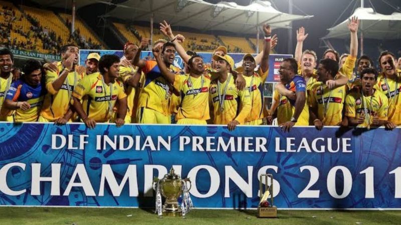 CSK were a dominant force in the 2010 and 2011 IPL campaigns (Source: Twitter)