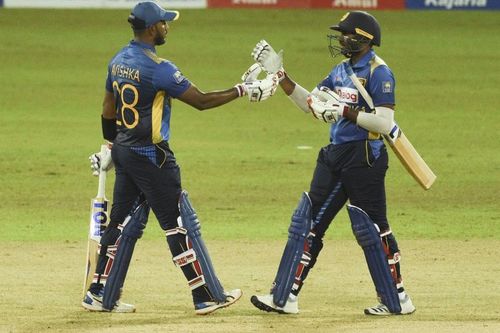 Avishka Fernando and Bhanuka Rajapaksa shared a match-winning partnership