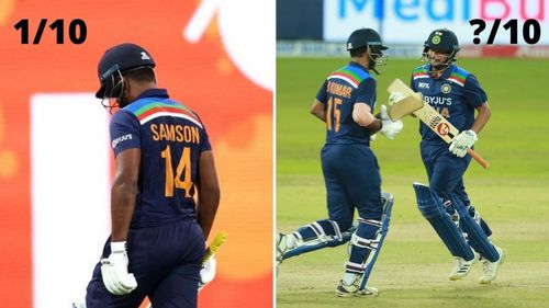 Sanju Samson's miserable T20I run continued in the final game of the series