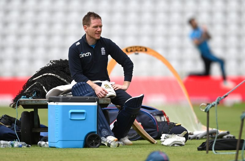 Eoin Morgan returned to training after mandatory quarantine.