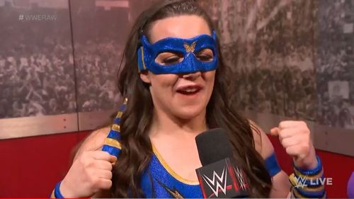 Nikki Cross brand new RAW character is almost a superhero