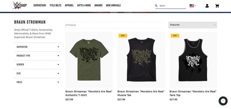 New merch for Braun Strowman?