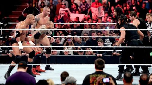 Two of WWE's greatest factions collided at Extreme Rules 2014