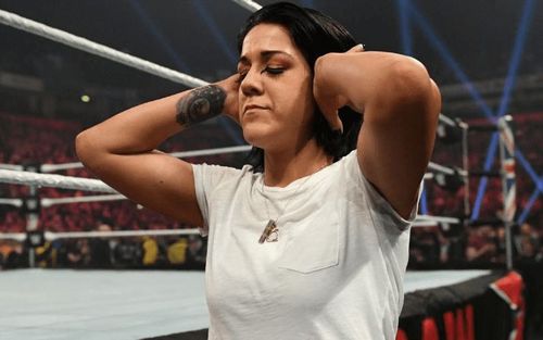 Bayley suffered a serious injury while training