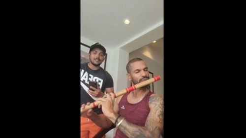 Prithvi Shaw and Shikhar Dhawan