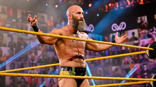 It takes a lot to make Tommaso Ciampa laugh