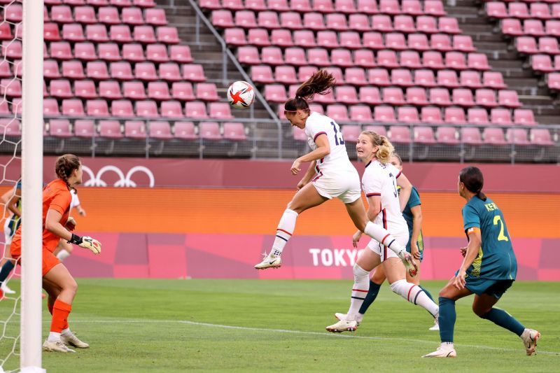 United States v Australia: Women&#039;s Football - Olympics: Day 4