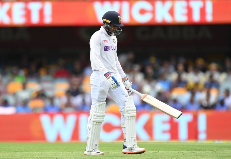 Shubman Gill in action for Team India