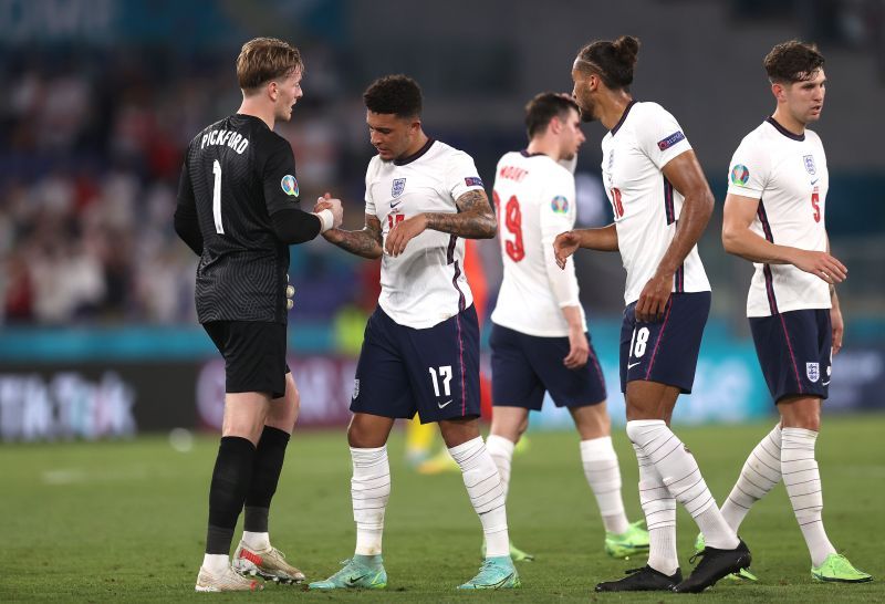 England are through to the Euro 2020 semi-final.