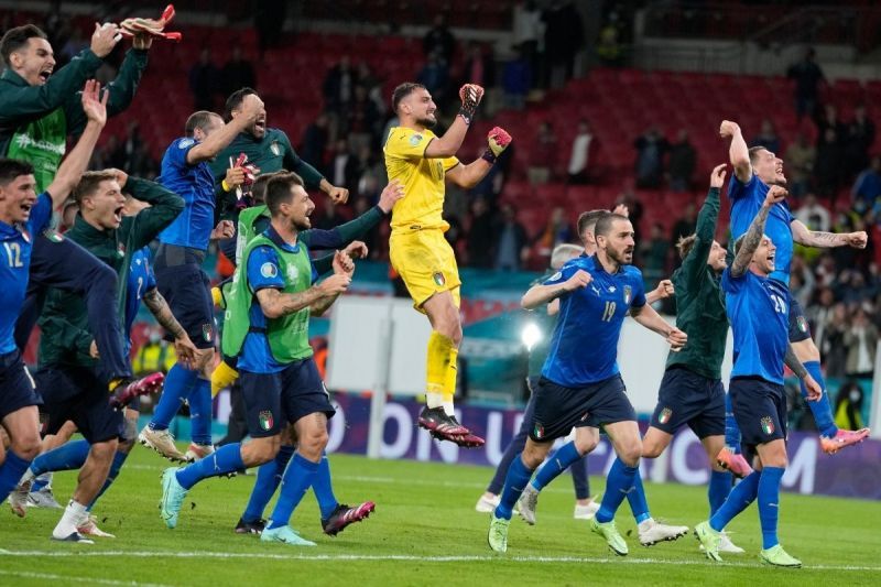 Italy will take on England in the Euro 2020 final.