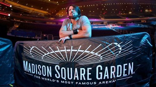 AJ Styles at MSG