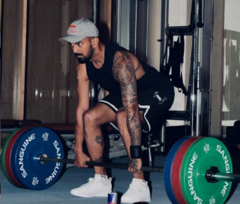 KL Rahul is fit and raring to go. Pic: KL Rahul/ Instagram