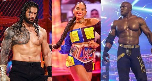 Roman Reigns; Bianca Belair; Bobby Lashley