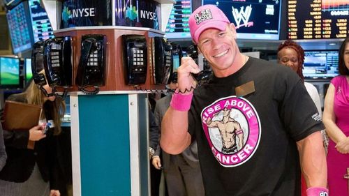 John Cena is one of WWE's most well-known stars