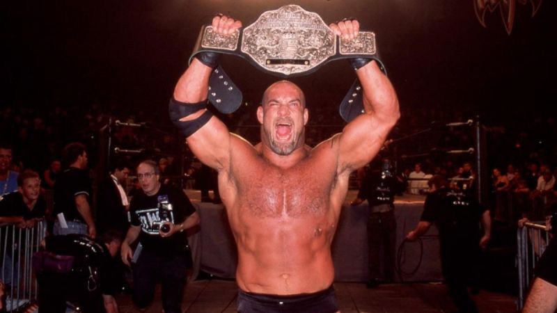 Goldberg as WCW World Heavyweight Champion