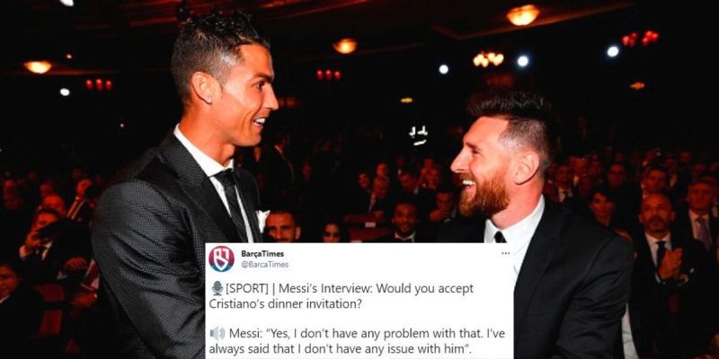 Lionel Messi and Cristiano Ronaldo are arguably two of the greatest footballers of all time