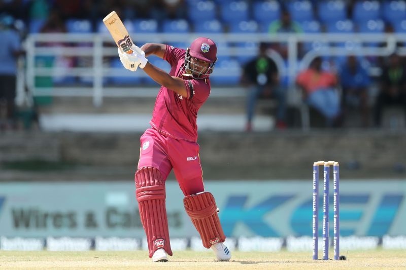 Evin Lewis scored an impressive 79 in the fifth T20I