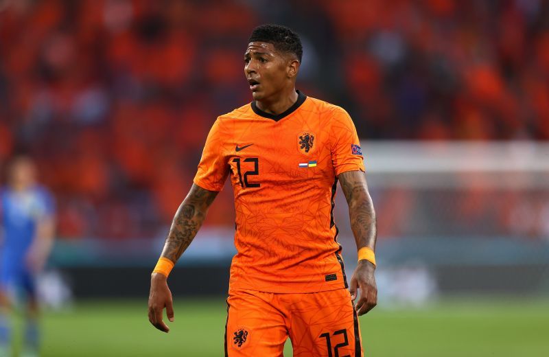 Van Aanholt in action against Ukraine in the Euros