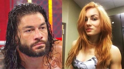 Roman Reigns and Becky Lynch