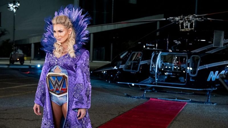 Charlotte Flair's WrestleMania 35 helicopter entrance