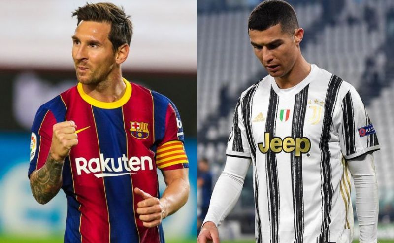 Lionel Messi and Cristiano Ronaldo