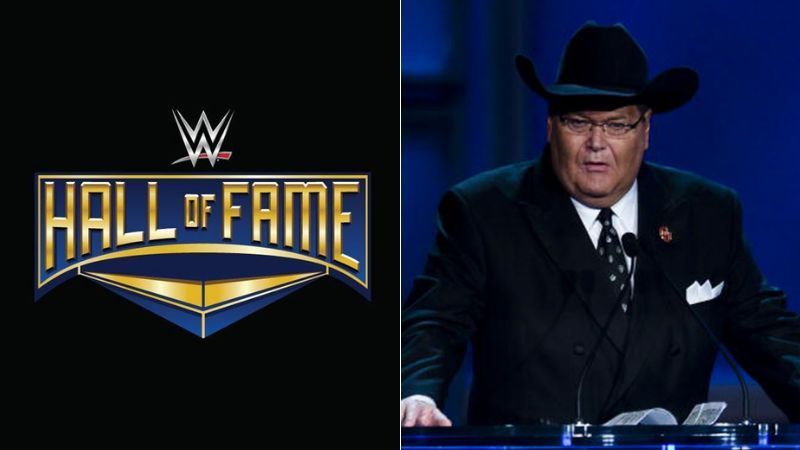 Jim Ross received his WWE Hall of Fame induction in 2007