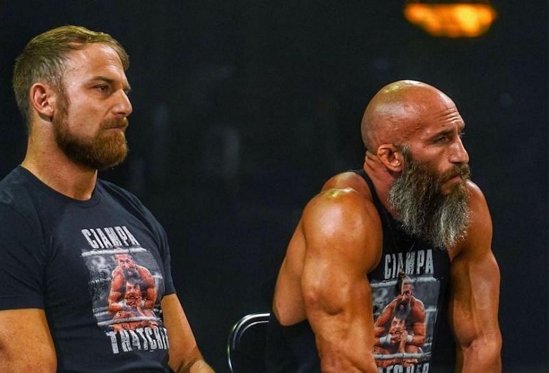 Tommaso Ciampa and Timothy Thatcher on WWE NXT