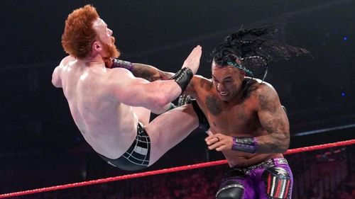 Damian Priest went to battle with Sheamus on tonight's RAW