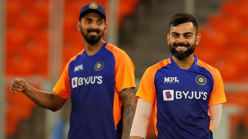 &lt;a href=&#039;https://www.sportskeeda.com/player/kl-rahul&#039; target=&#039;_blank&#039; rel=&#039;noopener noreferrer&#039;&gt;KL Rahul&lt;/a&gt; and &lt;a href=&#039;https://www.sportskeeda.com/player/virat-kohli&#039; target=&#039;_blank&#039; rel=&#039;noopener noreferrer&#039;&gt;Virat Kohli&lt;/a&gt; posed for Athiya Shetty and Anushka Sharma