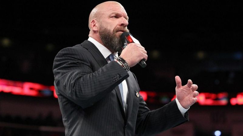 Triple H on Monday Night Raw