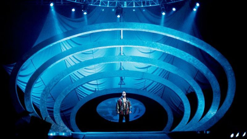 The first SmackDown set in 1999 saw featured the iconic &quot;ovaltron&quot;