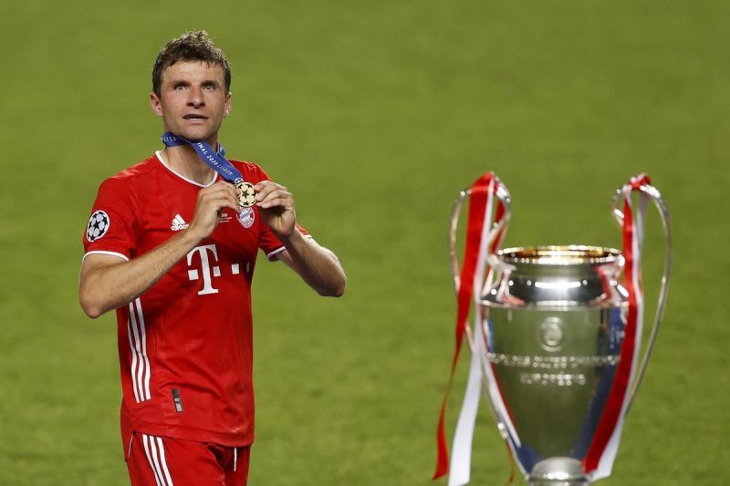 Muller is the top-scoring German in the Champions League