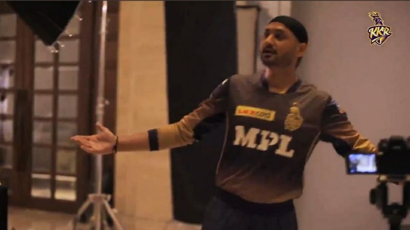 Harbhajan Singh (Image courtesy: Kolkata Knight Riders Twitter)