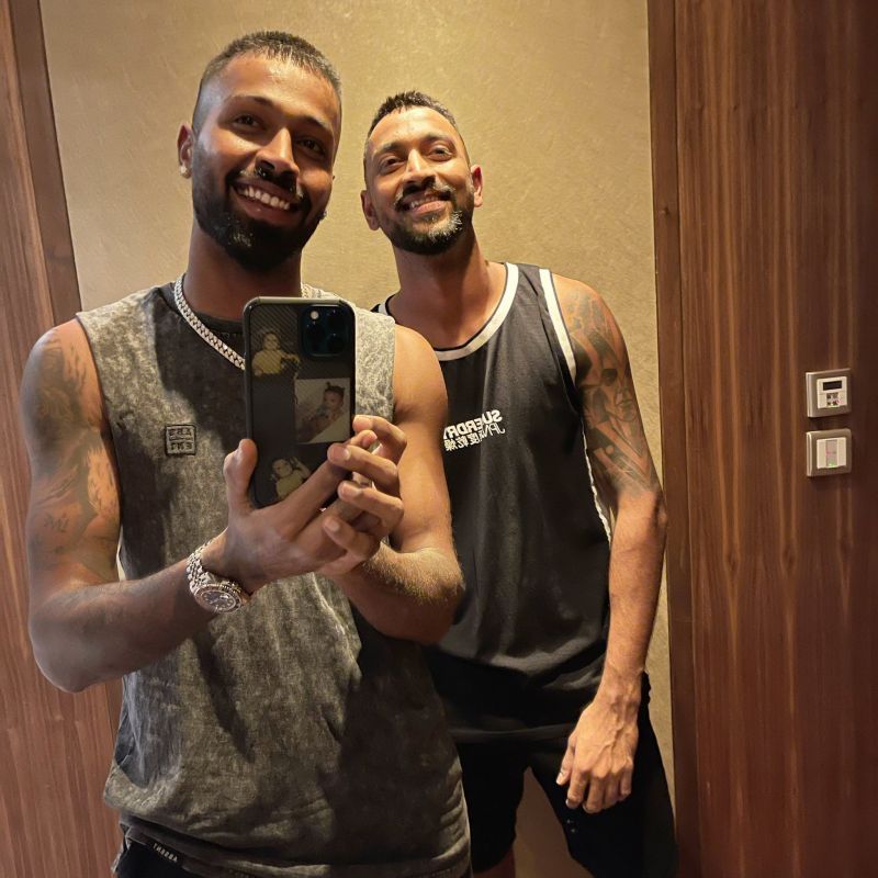 Hardik Pandya and Krunal Pandya