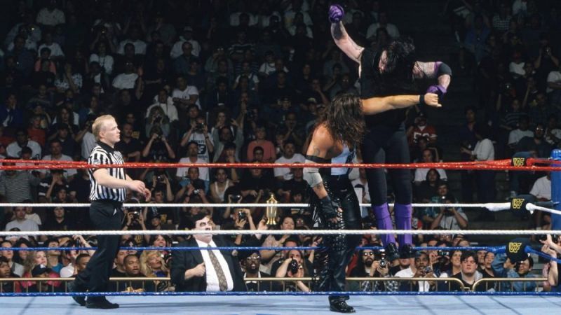 The Undertaker defeated Kevin Nash's Diesel character to win his fifth WrestleMania match