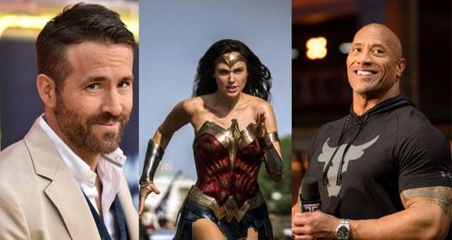 Ryan Reynolds; Gal Gadot; The Rock