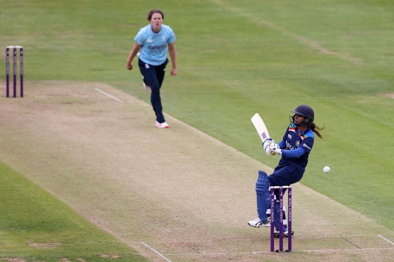 Mithali Raj smashed eight fours in her knock of 75 runs