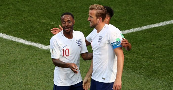 Raheem Sterling (left) and Harry Kane have shone at Euro 2020.