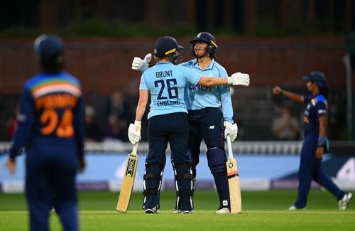 India Women vs England Women. Pic: Getty Images