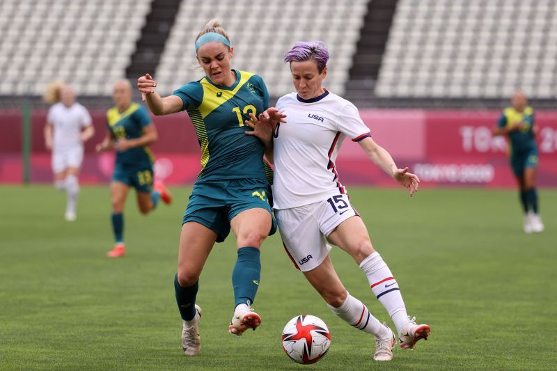 United States v Australia: Women&#039;s Football - Olympics: Day 4