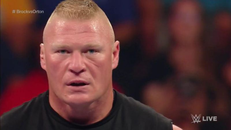 Brock Lesnar is an eight-time WWE World Champion